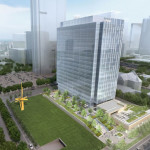 18-Story KPMG Plaza at Tops Out in Dallas Arts District