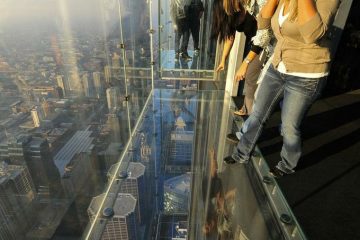 Willis Tower Glass Balconies View