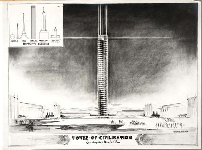 Tower of Civilization, 1939 by William H. Evans